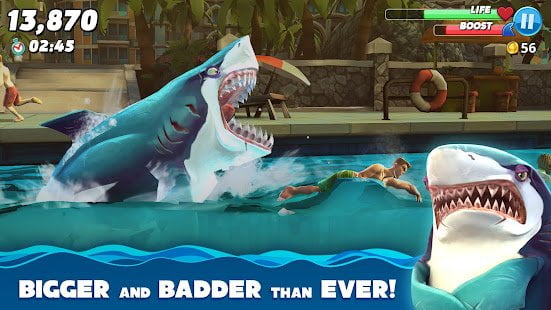 hungry shark evolution cheats tiger shark