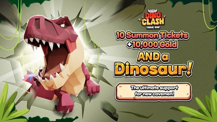 Dino Clash Tribal War