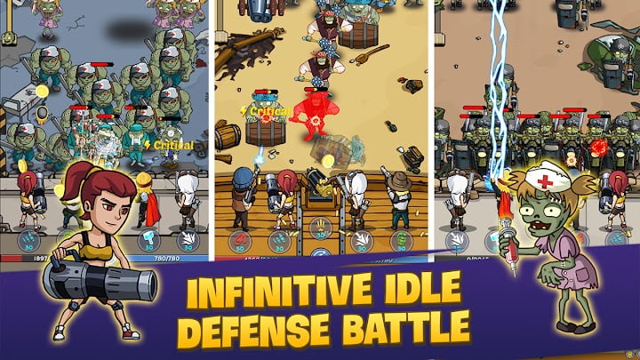 Zombie War Idle Defense
