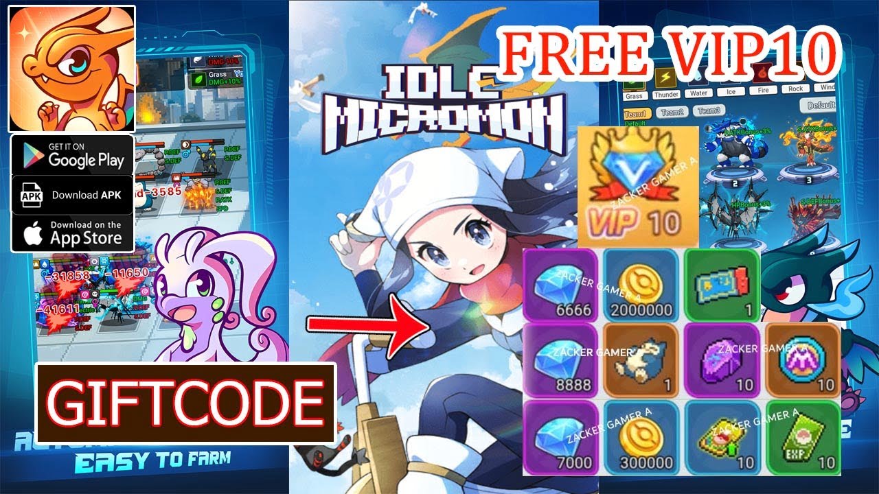 Idle Micromon Codes