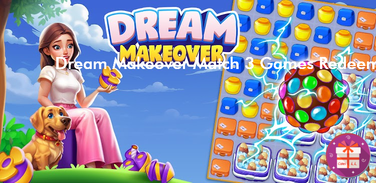 Dream Makeover Match 3 Games Redeem Codes (GameiCreate)