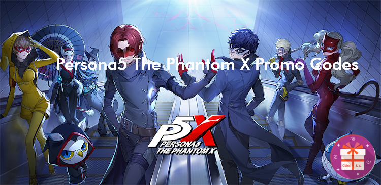 Persona5 The Phantom X Promo Codes (SEGA CORPORATION)