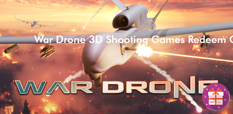 War Drone 3D Shooting Games Redeem Codes (Mobile Gaming Studios Ltd.)