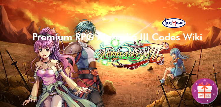 Premium RPG Alphadia III Codes Wiki (KEMCO)