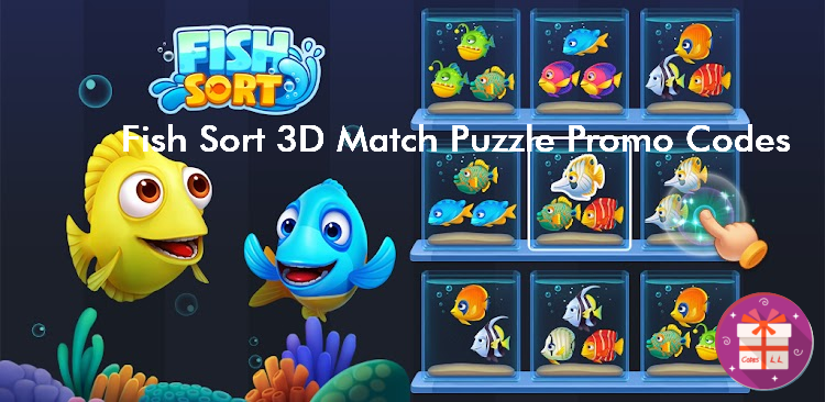 Fish Sort 3D Match Puzzle Redeem Codes