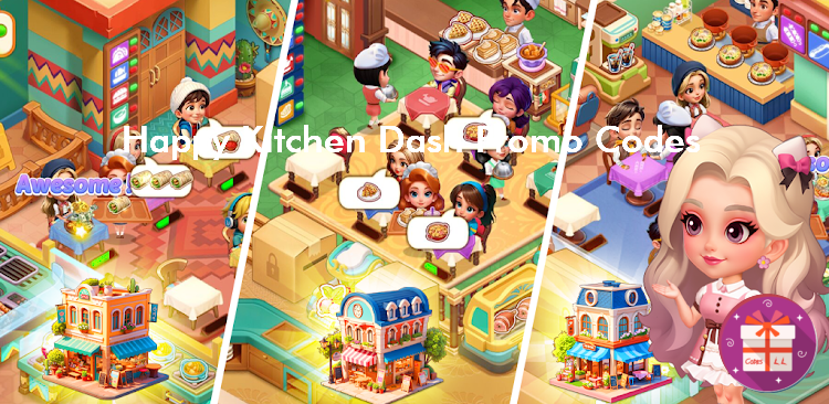 Happy Kitchen Dash Promo Codes